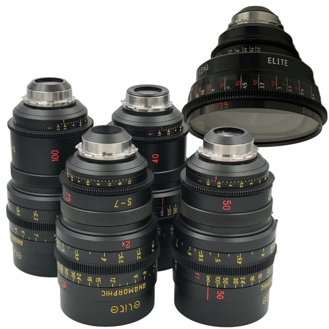 Rent Elite Anamorphic S7 Prime 5 Lens Set