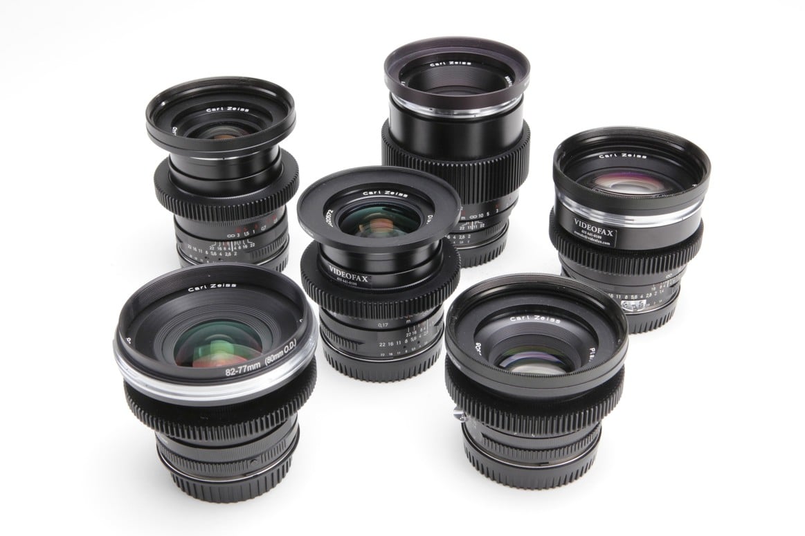 Rent Zeiss Milvus ZF.2 6 Lens Set