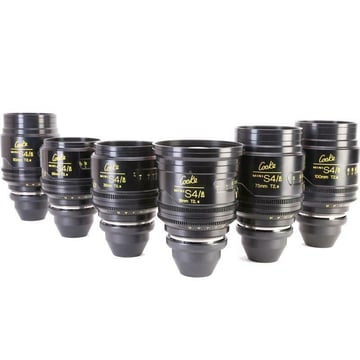 Cooke S4 Mini Lens Set of 6 Rental