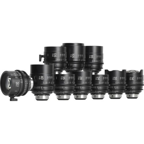 Rent Sigma Cine FF Classic Art Prime 10 Lens Set