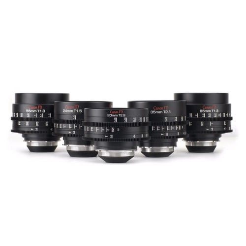 Rent Canon Rangefinders GL Optics Mk V Rehoused 5 Lens Set