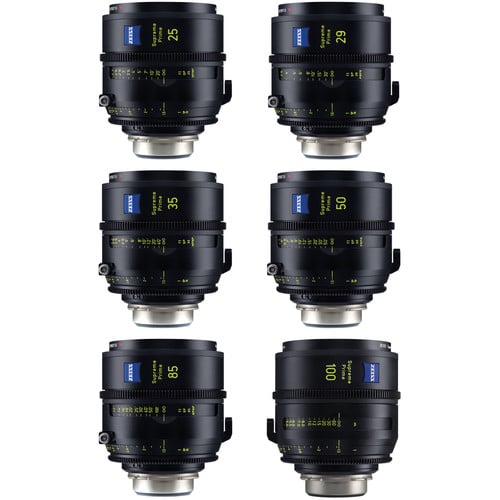 Rent ZEISS Supreme Prime 6-Lens Set