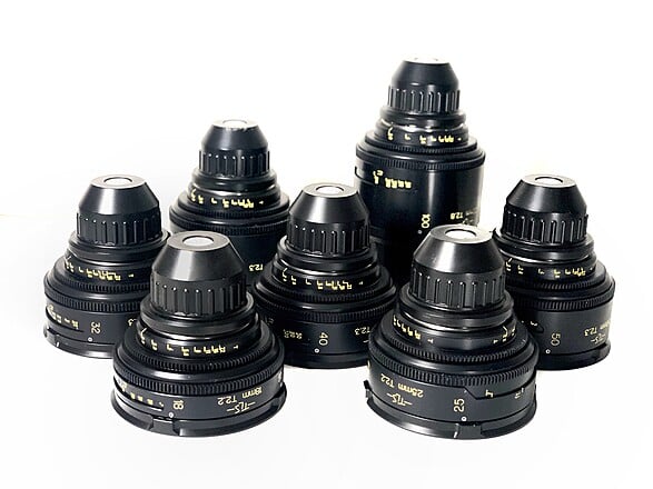 Rent Cooke TLS Speed Panchro Rehoused 6 Lens Set