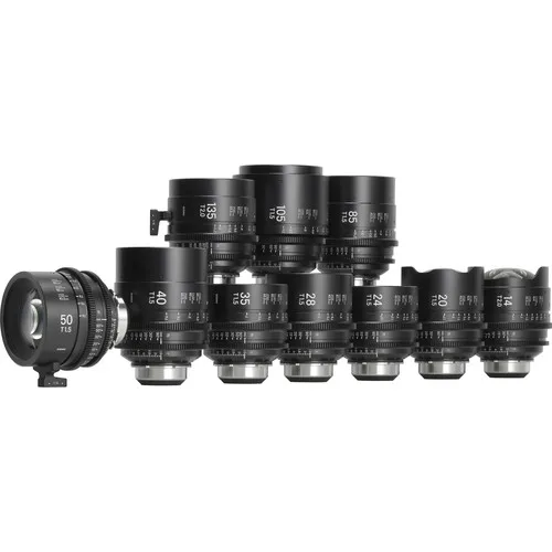 Rent Sigma Cine FF Classic Art Prime 10 Lens Set