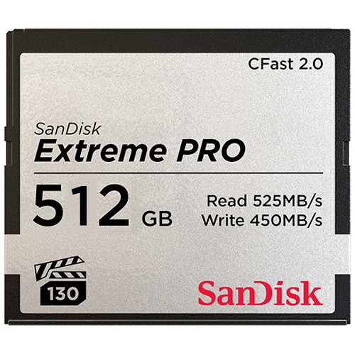 Rent 512GB CFast Memory Card