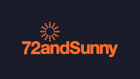 72 and sunny logo