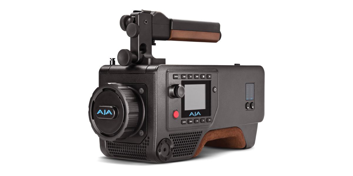 AJA CION Production Camera Stock Photo