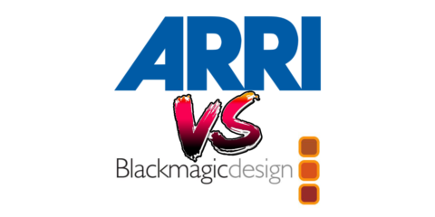 ARRI vs Blackmagic Design Company Logos
