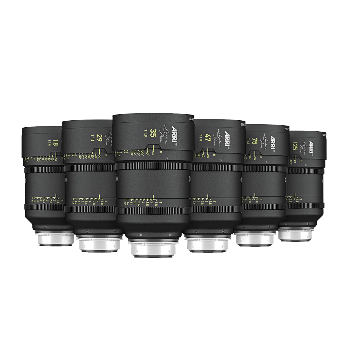 Rent ARRI Signature Prime 6 Lens Set