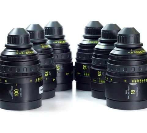 ARRI | Zeiss Master Prime Lens Set Stock Photo
