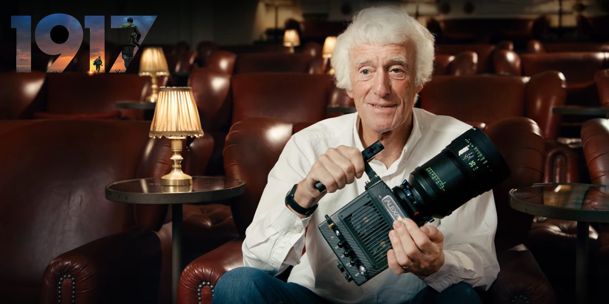 1917's Roger Deakins Holding ARRI Alexa Mini LF in an Interview