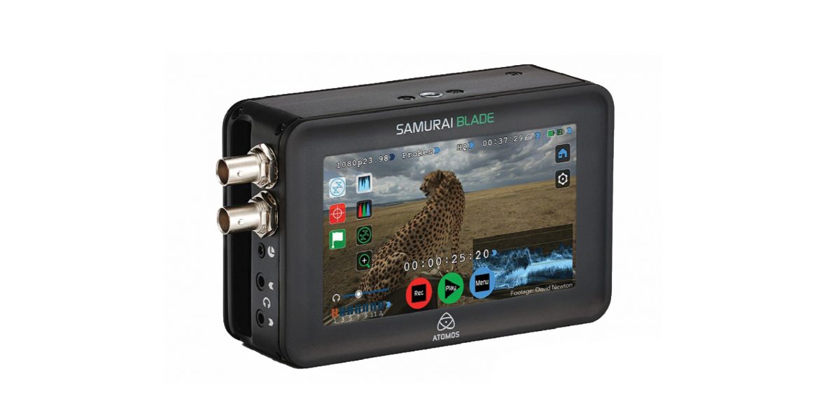 Atomos Samurai Blade Recorder Stock Photo