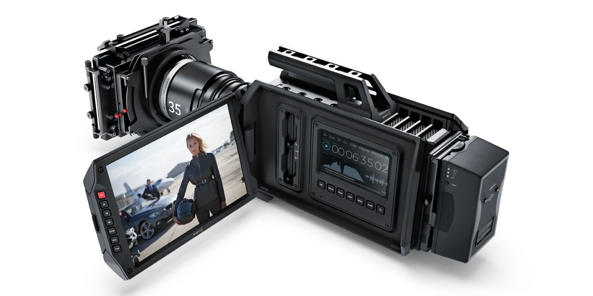 Blackmagic Design 4K Digital Cinema Camera Stock Photo