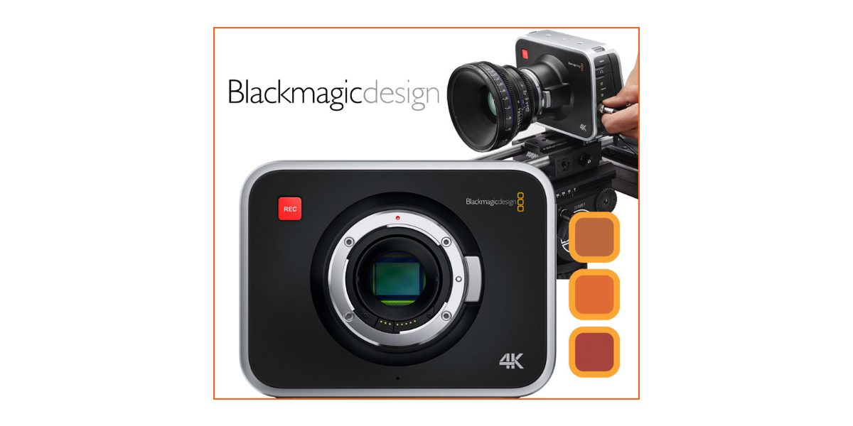 Blackmagic Design Camera Stock Photo