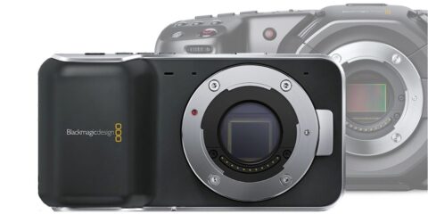 Blackmagic Design Pocket Cinema Camera Stock Photo