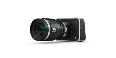 Blackmagic Production Camera 4k Stock Photo