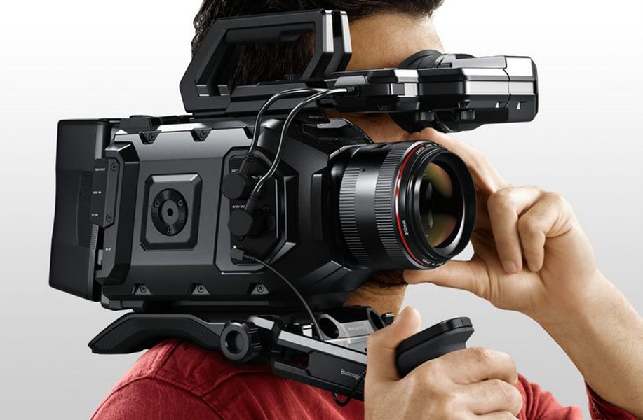 Blackmagic URSA Mini Camera On the Shoulder Photo