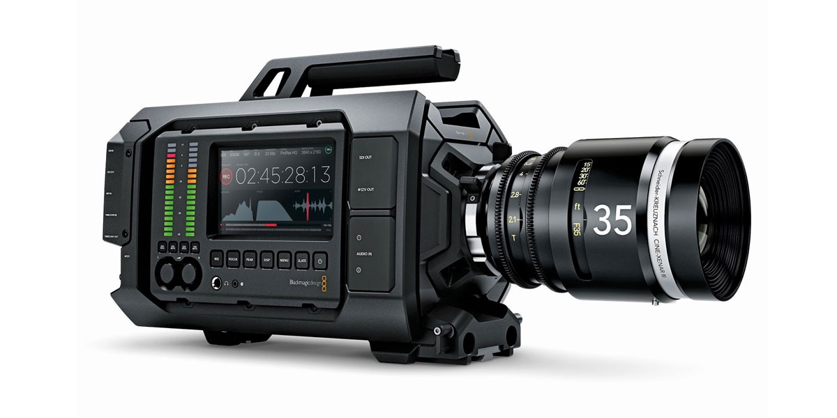 Blackmagic URSA Side Stock Photo