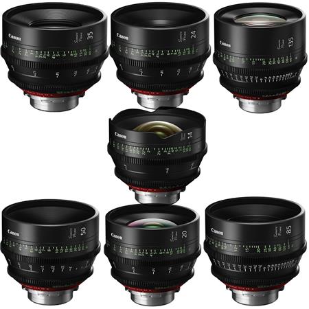 Rent CANON SUMIRE Prime CN-E FP XCine 7 Lens Kit for PL Mount