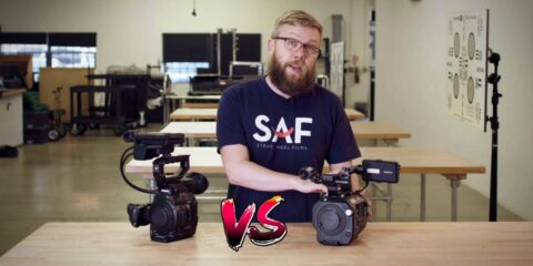 Canon C300 vs Sony FS7 Comparison Screen Capture