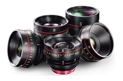 Canon CN-E Prime Lens Set Rental
