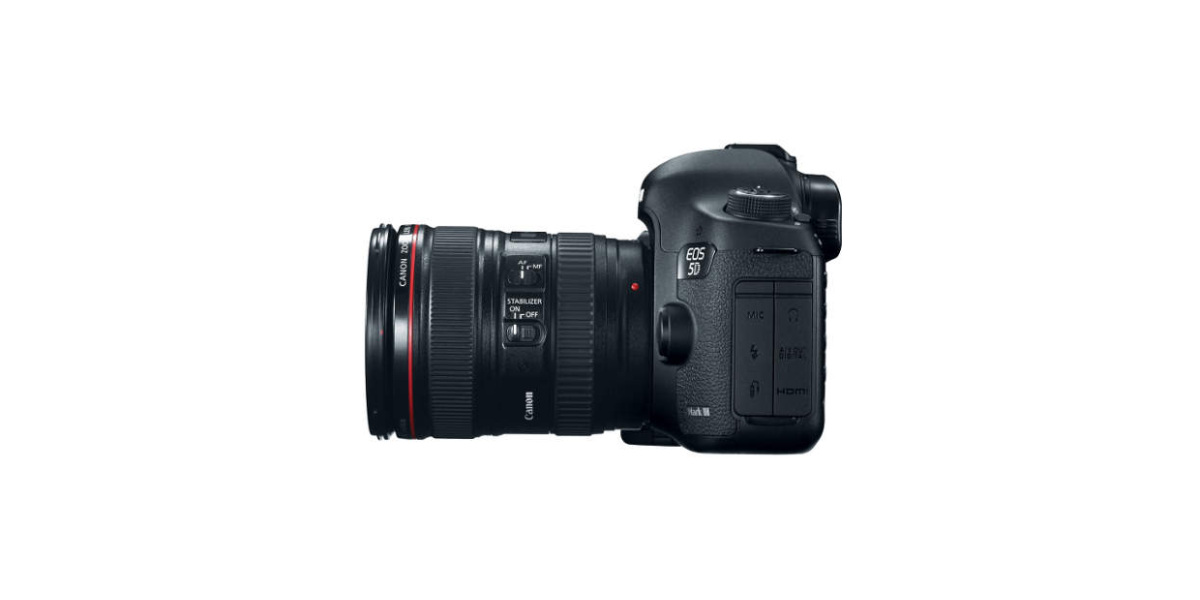 Canon EOS 5D Mark III Side Stock Photo