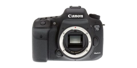 Canon EOS 7D Mark II Camera Stock Photo