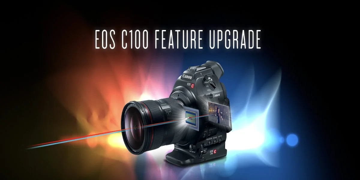 Canon EOS C100 Camera Upgrade Artwork