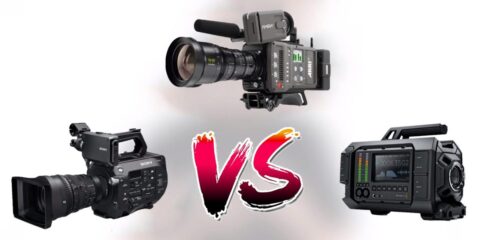 Dynamic Range Latitude Test - Sony FS7 | ARRI Amira | Blackmagic URSA Comparison Stock Photo Image