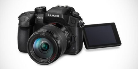 Panasonic Lumix GH4 Camera Stock Photo