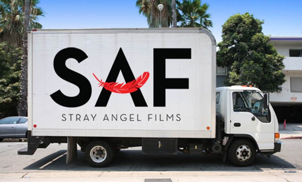 Stray Angel Films Delivery Van Los Angeles Photo