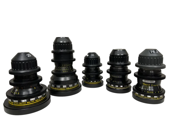 Rent Bausch & Lomb Super Baltar PL 5 Lens Set