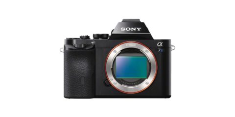 Sony Alpha a7S DSLR Camera Stock Photo