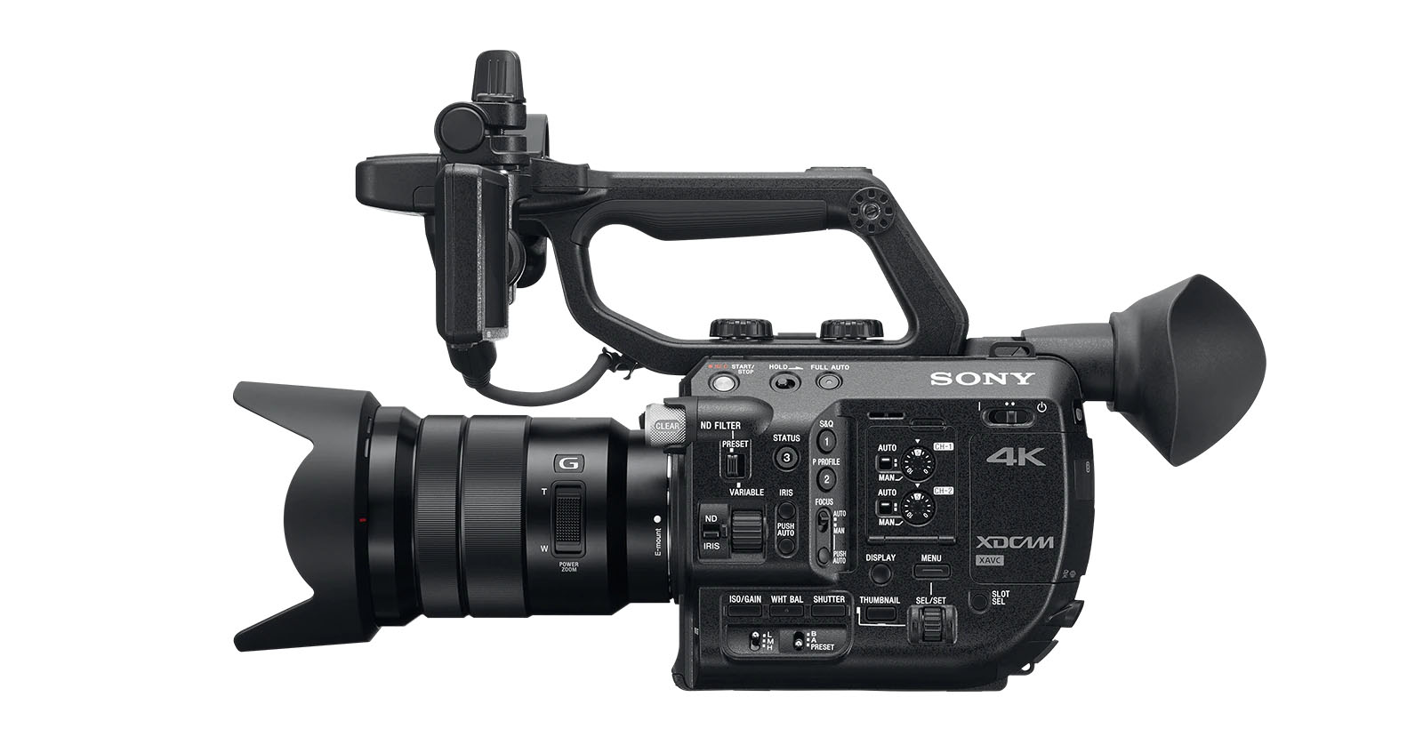 Sony FS5 Cinema Camera Stock Photo