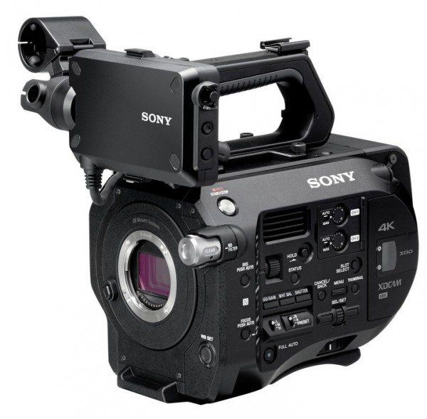 Sony FS7 Cinema Camera Stock Photo