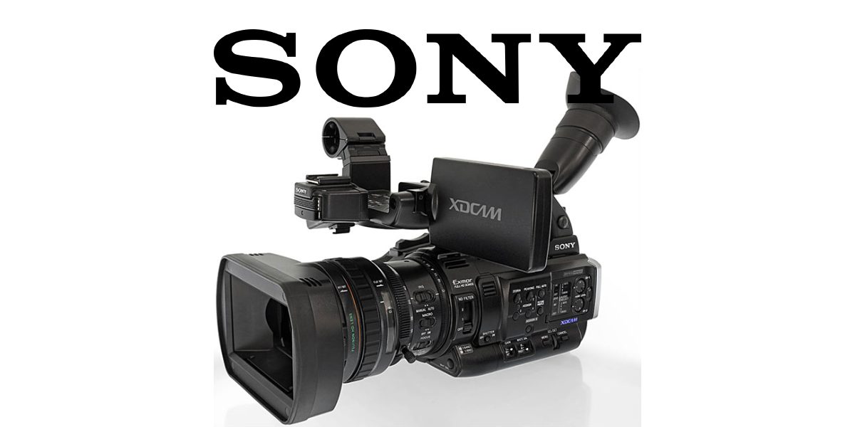 Sony PMW-200 Cinema Camera Stock Photo