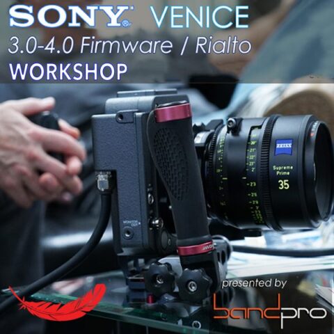 Sony Venice Workshop Title Screen