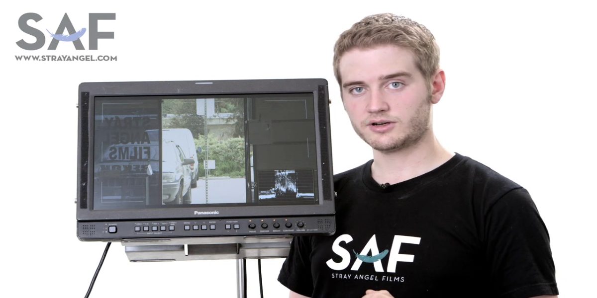 Stray Angel Films Waveform Monitor Tutorial Screen Capture