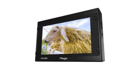 TVLogic VFM-058W Onboard Monitor Stock Photo