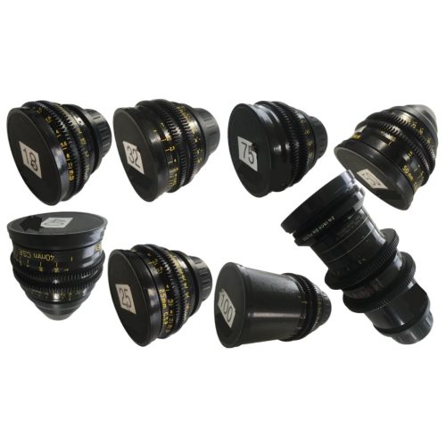 Rent Cooke S2/S3 Panchro Prime 5 Lens Set (Van Dieman Rehouse)