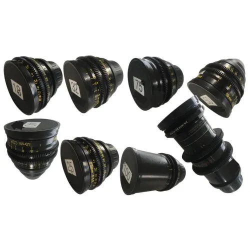 Rent Cooke S2/S3 Panchro Prime 5 Lens Set (Van Dieman Rehouse)