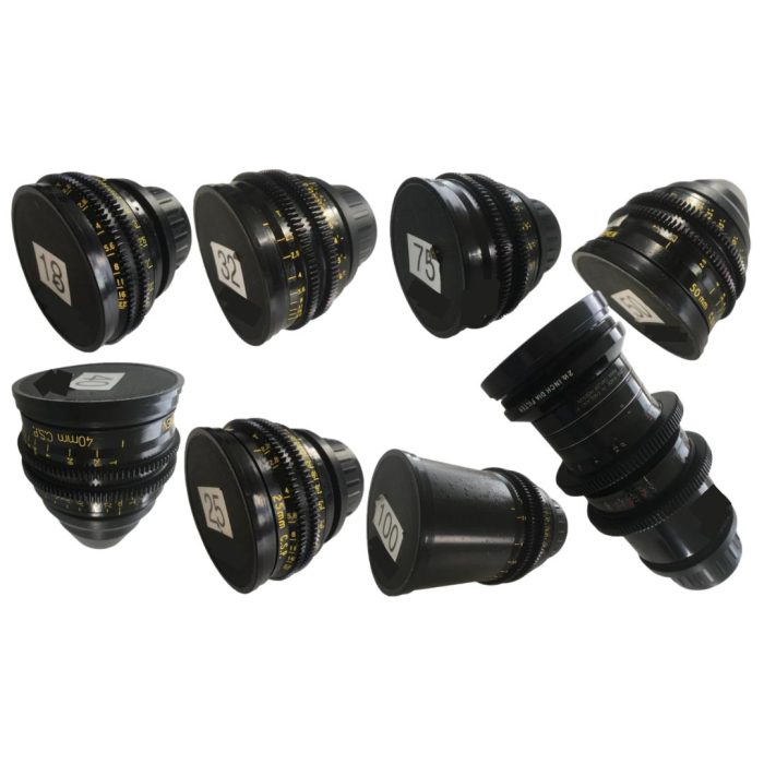 Rent Cooke S2/S3 Panchro Prime 5 Lens Set (Van Dieman Rehouse)