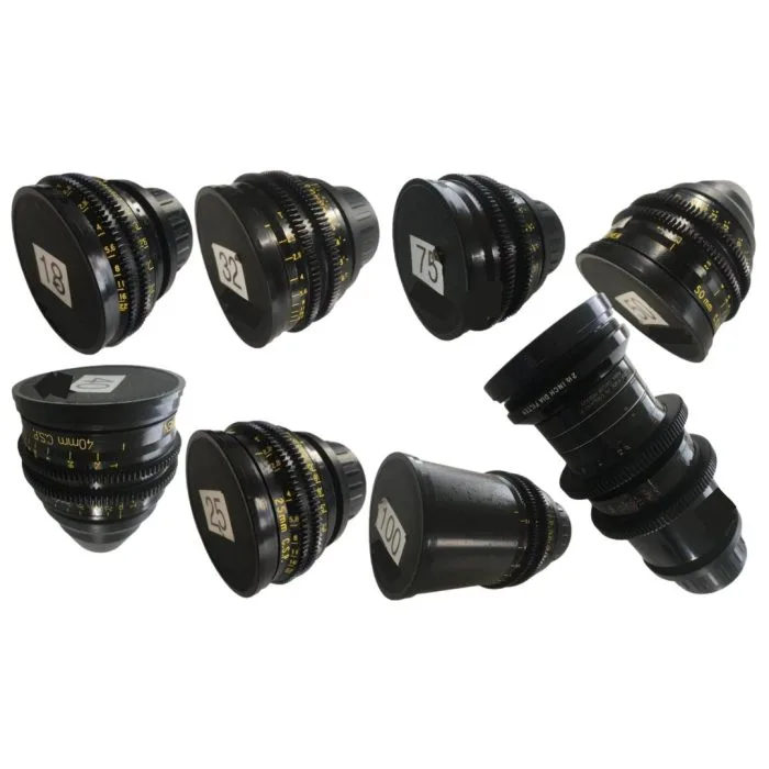Rent Cooke S2/S3 Panchro Prime 5 Lens Set (Van Dieman Rehouse)