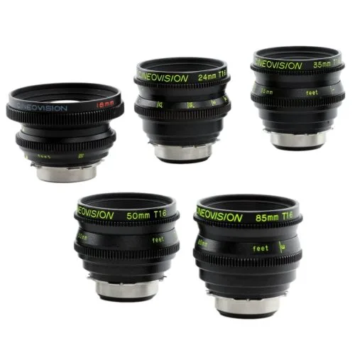 Rent Cineovision Super Speed Spherical Prime 5 Lens Set