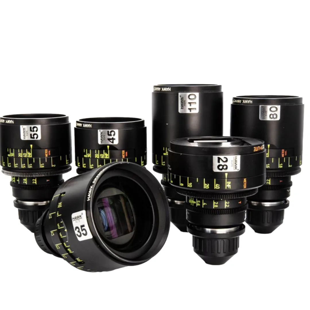 Rent Hawk V-Lite 2x Anamorphic 6 Lens Set