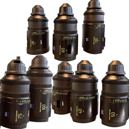 Rent ARRI Master Anamorphic 8 Lens Set