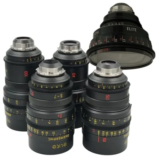 Rent Elite Anamorphic S7 Prime 5 Lens Set