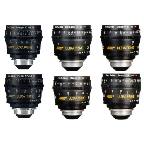 Rent ARRI Ultra Prime T1.9 6 Lens Set