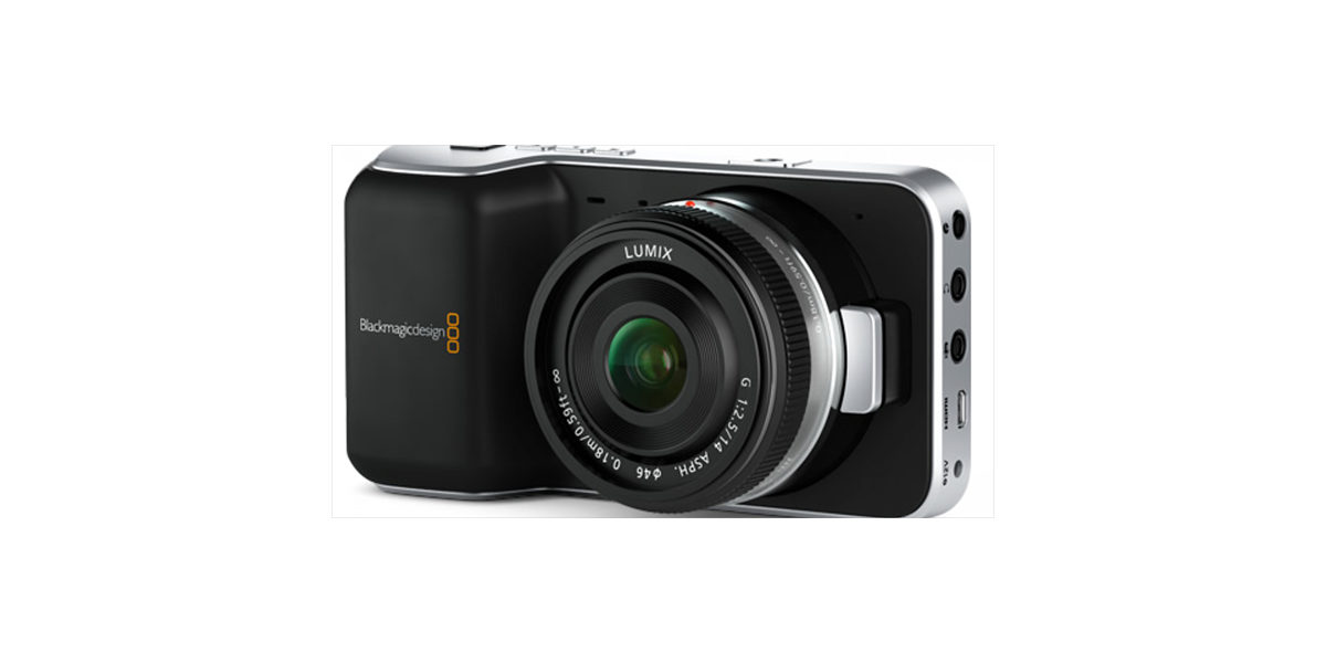 Blackmagic Pocket Camera Stock Photo