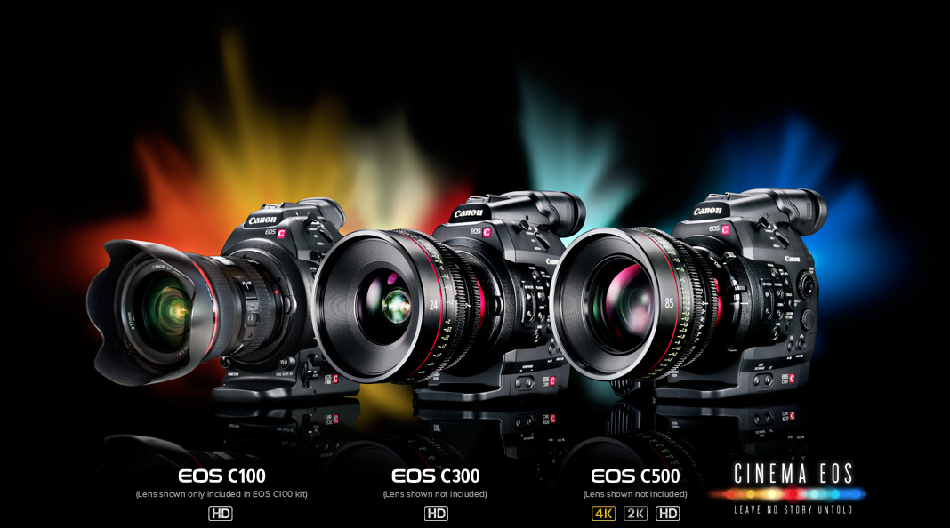 Canon EOS Cinema Cameras Poster